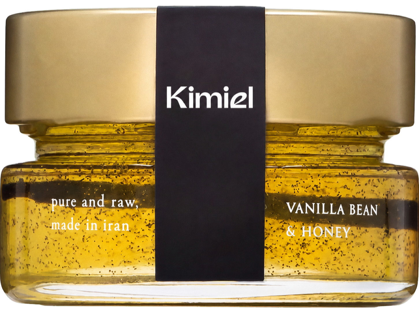 Vanilla bean honey jar